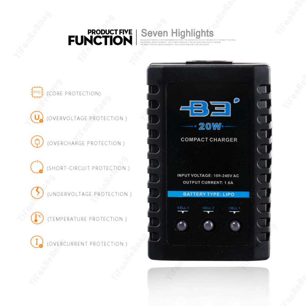 شاحن بطارية متوازن لطائرة هليك - مراجعة Rc Helicopter Charger وسعره