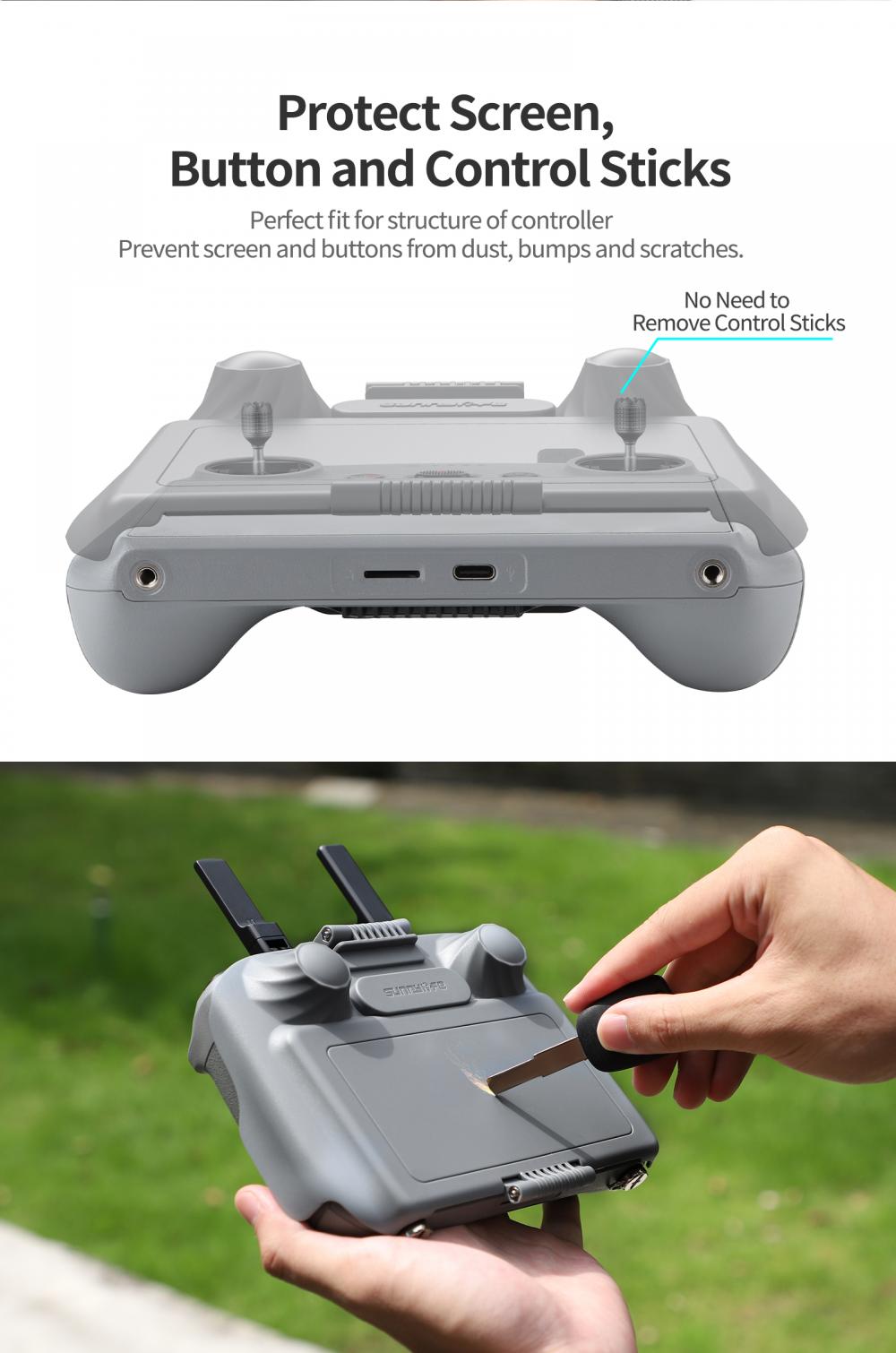 غطاء حماية للشاشة وواقي من الش - مراجعة Dji Drone Mini 4 Pro وسعره