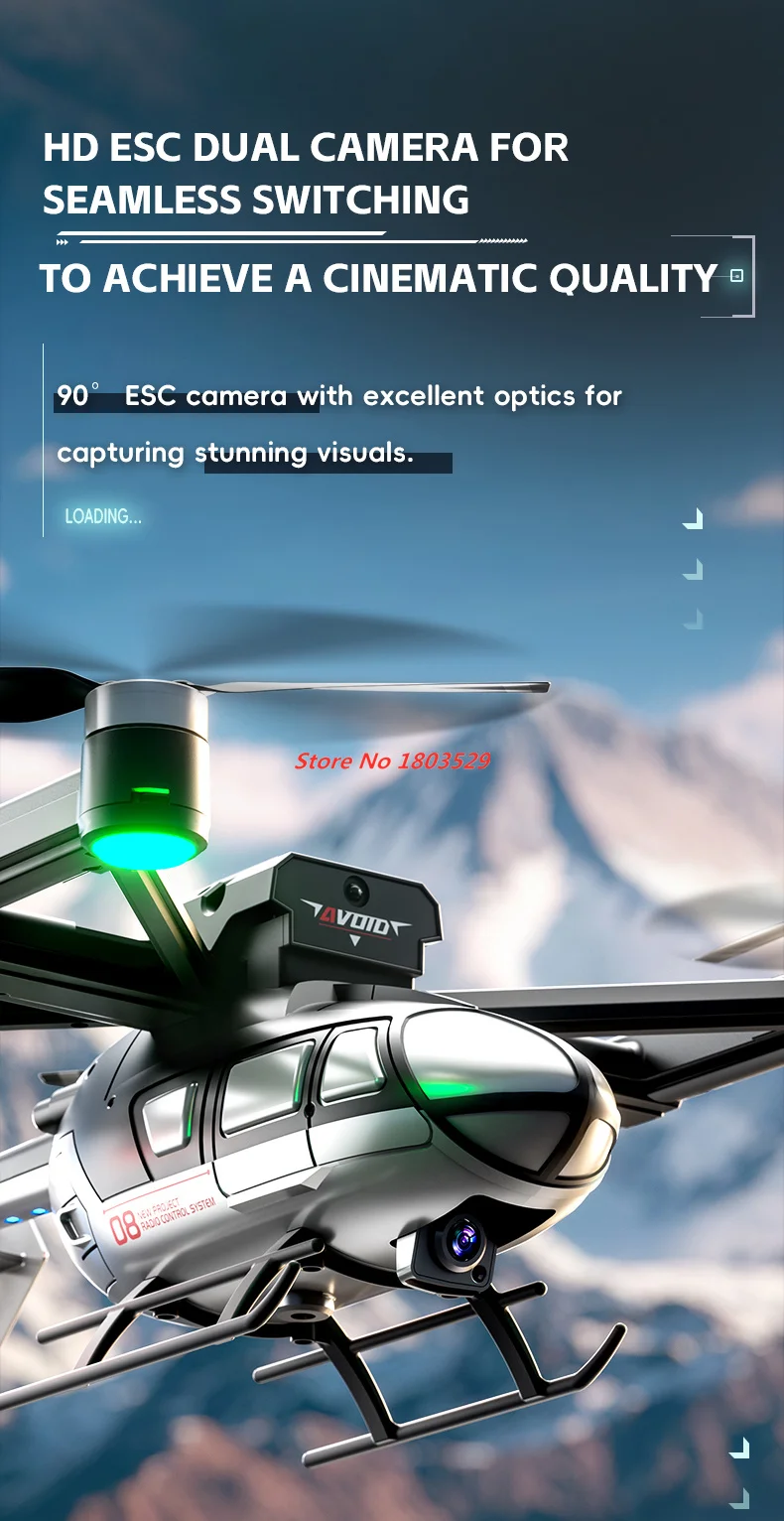 طائرة بدون طيار احترافية مع كا - مراجعة Rc Helicopter Electric وسعره